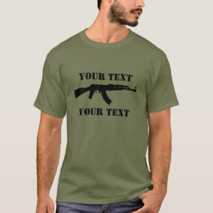Customize It - AK-47 Black T-Shirt