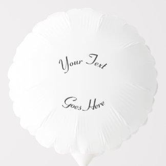 Customize It! Balloon