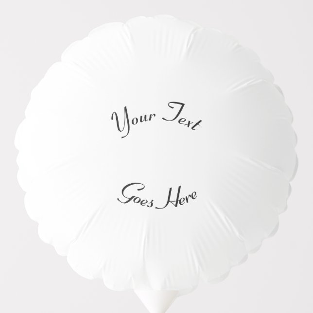 Customize It! Balloon (Front)
