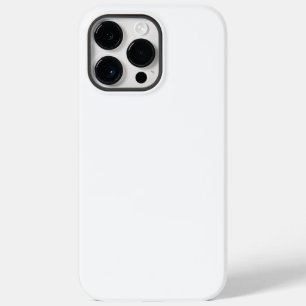 Customize It! Beautiful plain White Case-Mate iPhone 14 Pro Max Case