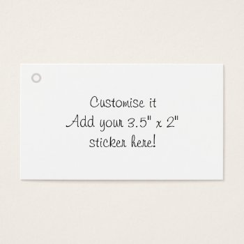 Customize It Blank Gift Tag by DatesDuJour at Zazzle