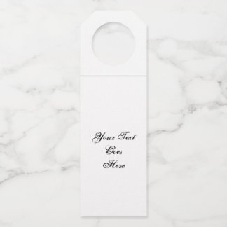 Customize It! Bottle Hanger Tag