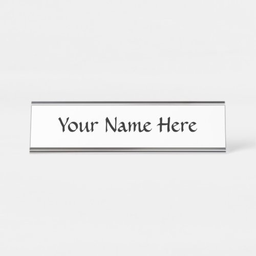 Customize It Desk Name Plate