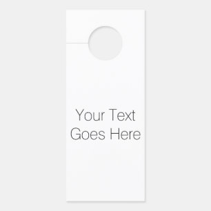 Customize It! Door Hanger