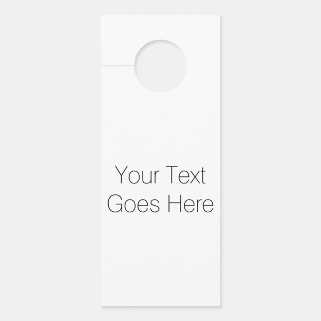 Customize It! Door Hanger (Front)