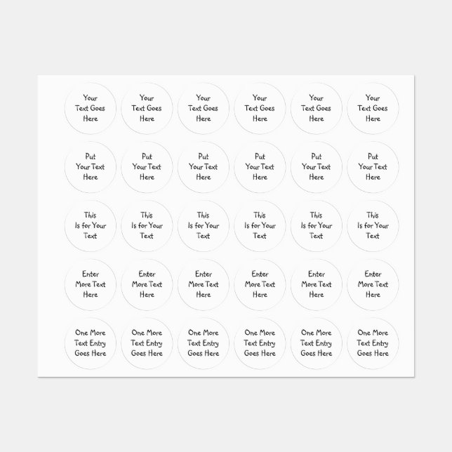 Customize It! Kids' Labels (Sheet)