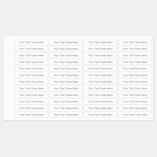 Customize It! Labels