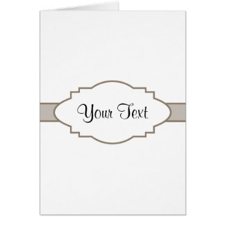 Customize It! Nameplate Cards