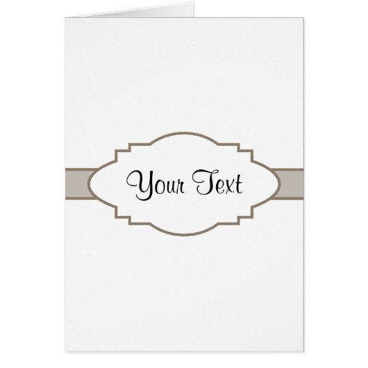 Customize It! Nameplate Cards (Front)