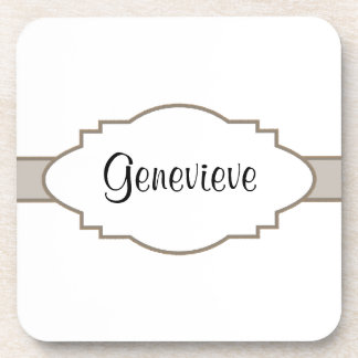 Customize It! Nameplate Drink Coaster