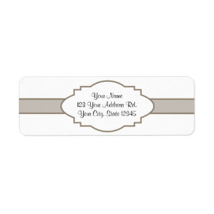 Customize It! Nameplate Label