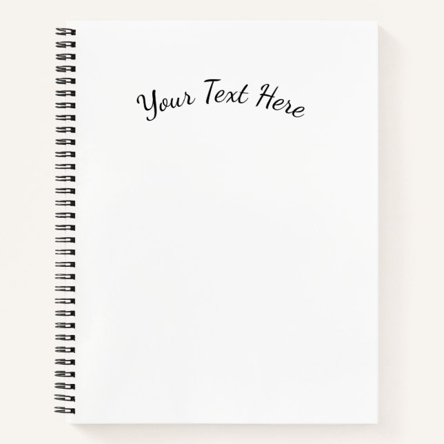 Customize It! Notebook (Front)