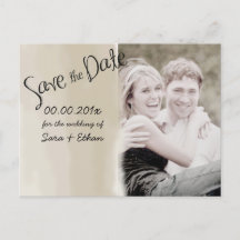 Customize it/save the date/watercolor/tan
