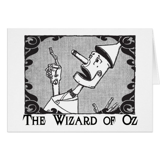 Customize It! The Tin Man Cards (Front Horizontal)