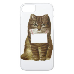 * Customize It! * Vintage Custom Kitty iPhone 8/7 Case