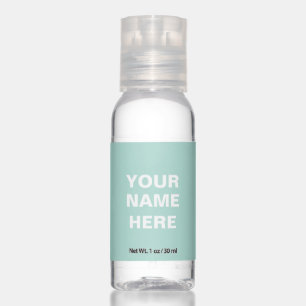 Customize it with your name - Travel Bottle Set Hand Sanitizer