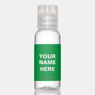 Customize it with your name - Travel Bottle Set Hand Sanitizer