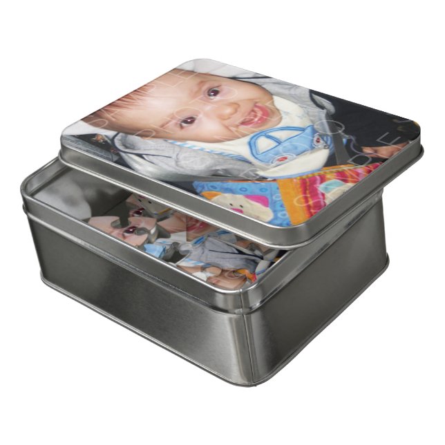 Customize it with Your photo acrylic Jigsaw Puzzle (Lid Open)