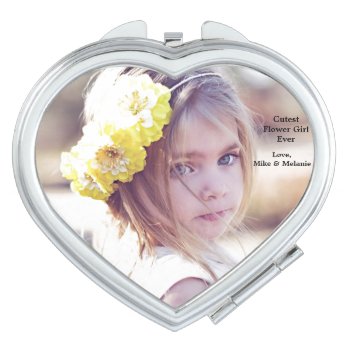 Customize It With Your Photo Compact Mirror by Godsblossom at Zazzle