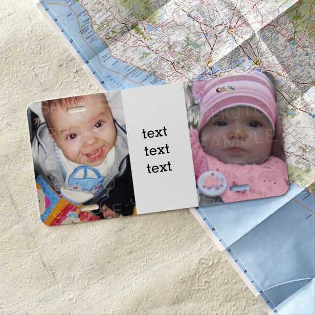 Customize it with Your photos and text License Plate (In Situ)