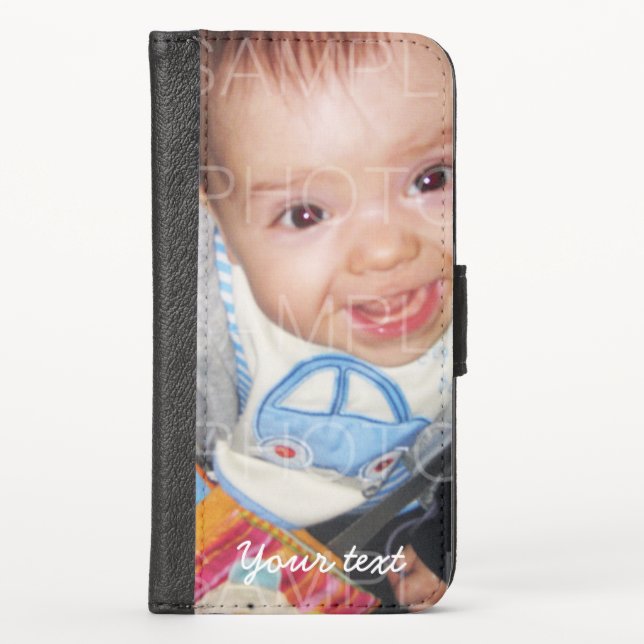 Customize it: Your photo and text iPhone 6 Wallet (Front)
