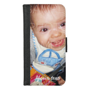 Customize it Your photo and text iPhone 8/7 Wallet Case
