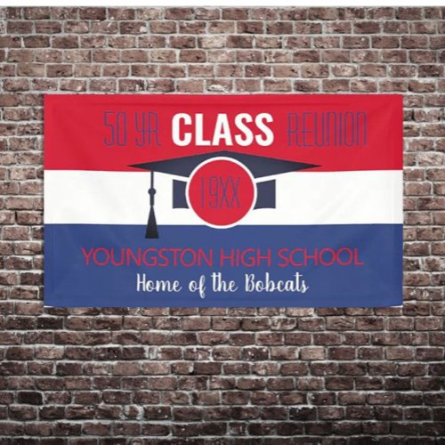 Customize it Your Year  School Reunion Banner