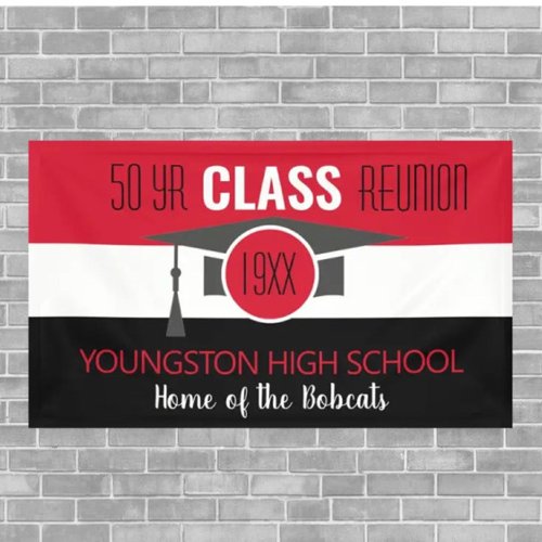 Customize it Your Year  School Reunion Banner