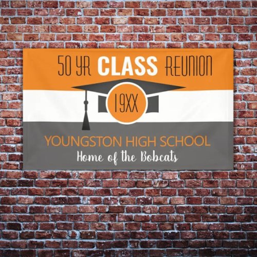 Customize it Your Year  School Reunion Banner