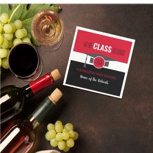 Customize it! Your Year & School Reunion Napkins