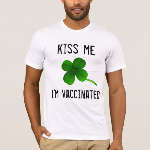 Customize KISS ME IMVACCINATED Aesthetic T_Shirt
