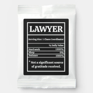 Customize Law School Graduation Lawyer Retirement Margarita Drink Mix