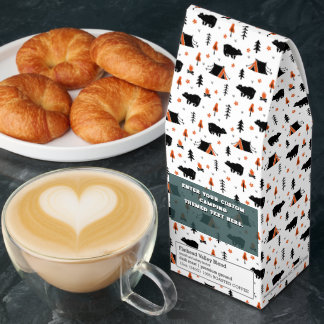 Customize Lets Go Camping Adventure Gift 3 Roasted Coffee