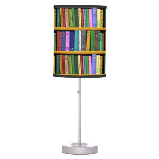 Customize Library Design Table Lamp (Front)