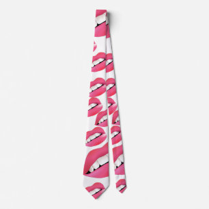 Customize Lips Party Tie