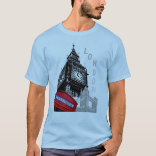 Customize London Big Ben Clock Tower Westminster T-Shirt