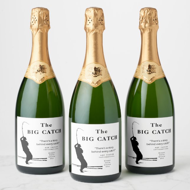 Customize Me - Classic Fisherman Sparkling Wine La Label (Bottles)