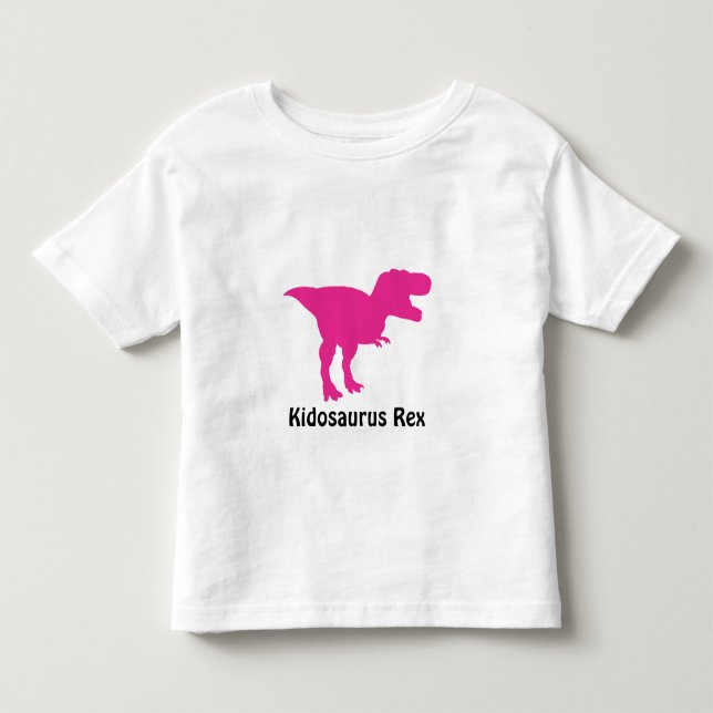 Customize me! Kid-osauraus Rex Toddler T-shirt (Front)