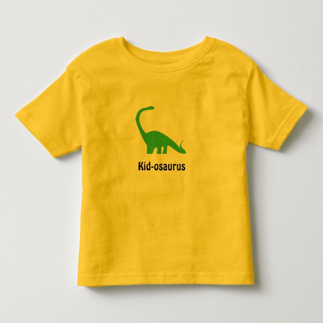 Customize Me! Kid-osaurus Toddler T-shirt (Front)