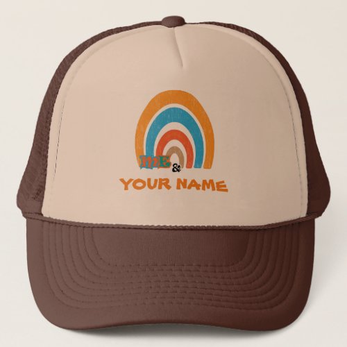 Customize Me  Your Name Vintage Trucker Hat
