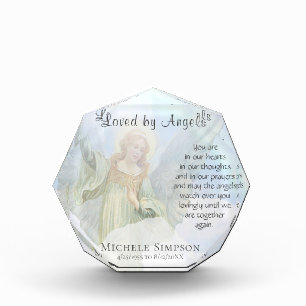Customize   Memorial   Prayer Acrylic Award