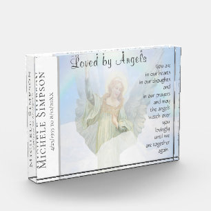 Customize   Memorial   Prayer Acrylic Award