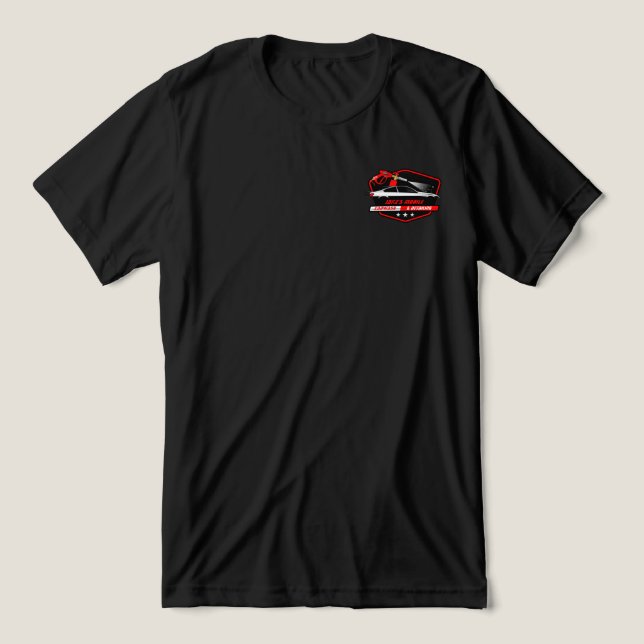 Customize Mobile Car Wash Detailing Business Tri-Blend Shirt (Design Front)