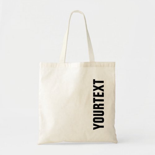 Customize Modern Template Top Shopping Budget Tote Bag