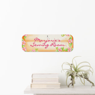 Customize Mom's Kitchen Sewing Room Wall  Metal Sign