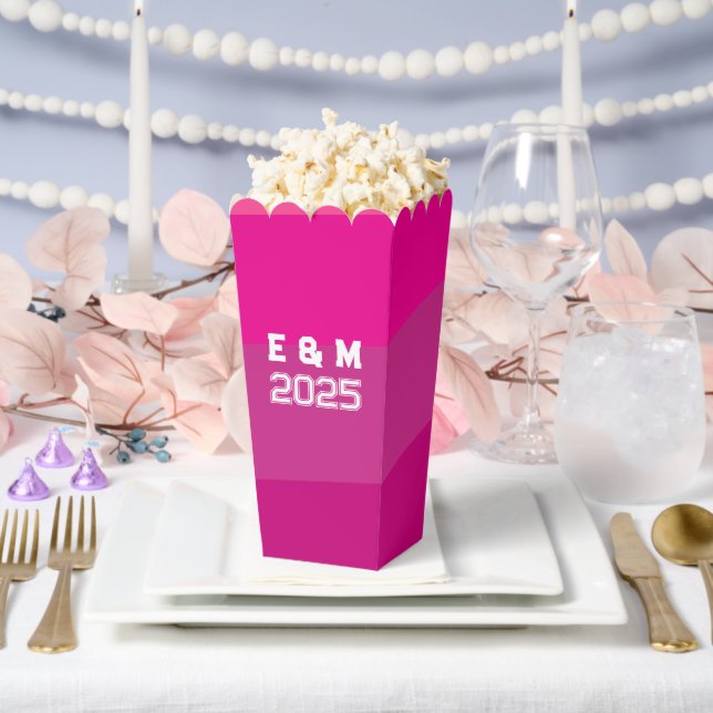 Customize Monogram Love  Favor Boxes (Wedding)