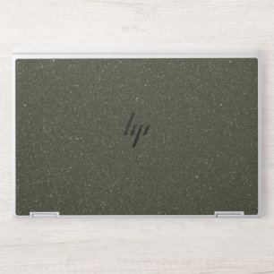 Customize Moss Green Noise HP Laptop Skin