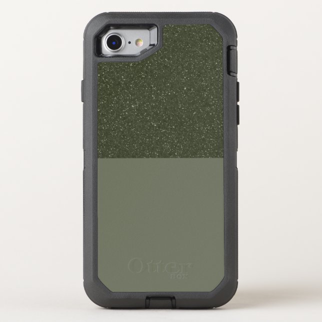 Customize Moss Green Split OtterBox Case (Back)