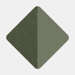 Customize Moss Green Split Texture Sign