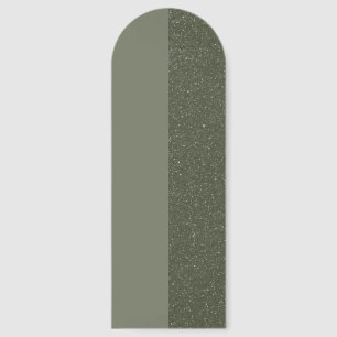 Customize Moss Green Texture Bookmark